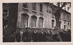 Beerdigung in Piennes